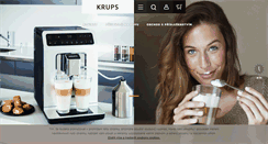 Desktop Screenshot of krups.cz