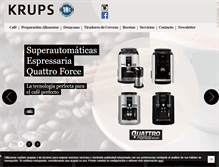 Tablet Screenshot of krups.es