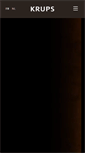 Mobile Screenshot of krups.be