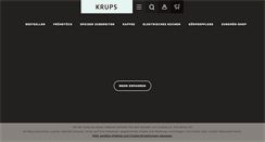 Desktop Screenshot of krups.at