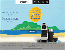 Tablet Screenshot of krups.nl